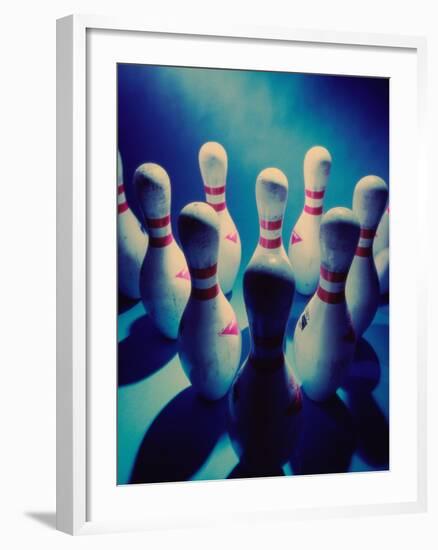 Bowling Pins-null-Framed Photographic Print