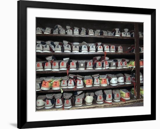 Bowling Shoes-null-Framed Photographic Print