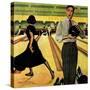 "Bowling Strike", January 28, 1950-George Hughes-Stretched Canvas