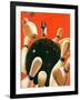 "Bowling Strike," March 15, 1941-Lonie Bee-Framed Giclee Print