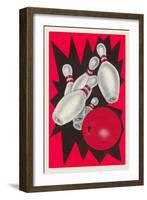 Bowling!-null-Framed Art Print