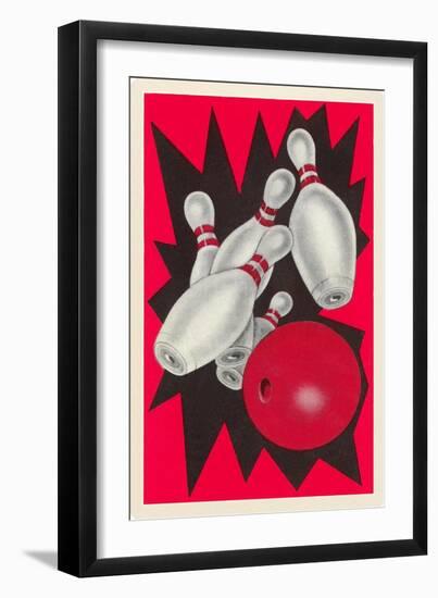 Bowling!-null-Framed Art Print