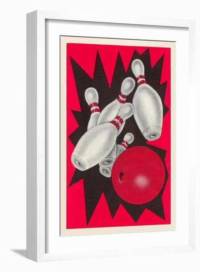 Bowling!-null-Framed Art Print