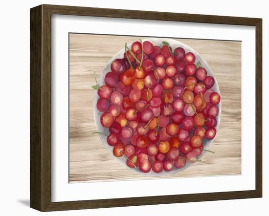 Bowls of Fruit IV-Alicia Ludwig-Framed Art Print