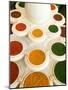 Bowls of Spices from Above, Agra, India-Bill Bachmann-Mounted Photographic Print