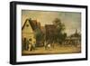 Bowls Players on a Village Green-Thomas van Apshoven-Framed Giclee Print