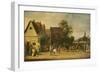 Bowls Players on a Village Green-Thomas van Apshoven-Framed Giclee Print