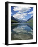 Bowman Lake in the Late Afternoon: Glacier National Park, Montana, USA-Michel Hersen-Framed Photographic Print