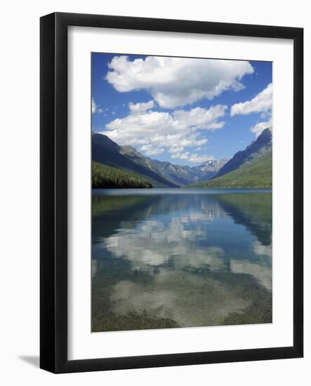 Bowman Lake in the Late Afternoon: Glacier National Park, Montana, USA-Michel Hersen-Framed Photographic Print