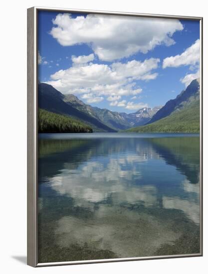 Bowman Lake in the Late Afternoon: Glacier National Park, Montana, USA-Michel Hersen-Framed Photographic Print