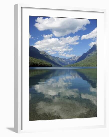 Bowman Lake in the Late Afternoon: Glacier National Park, Montana, USA-Michel Hersen-Framed Photographic Print