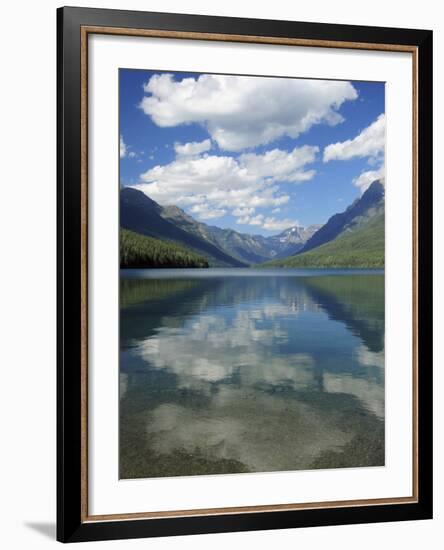 Bowman Lake in the Late Afternoon: Glacier National Park, Montana, USA-Michel Hersen-Framed Photographic Print