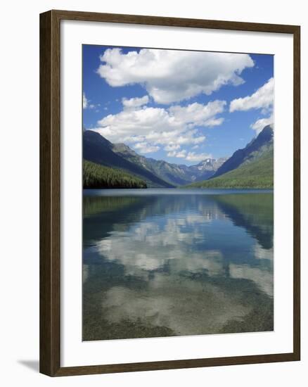 Bowman Lake in the Late Afternoon: Glacier National Park, Montana, USA-Michel Hersen-Framed Photographic Print