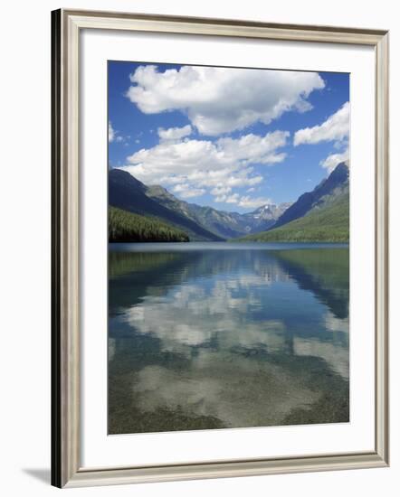 Bowman Lake in the Late Afternoon: Glacier National Park, Montana, USA-Michel Hersen-Framed Photographic Print