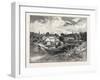 Bowmanville, from the West, Canada, Nineteenth Century-null-Framed Giclee Print