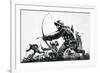 Bowmen at the Battle of Bannockburn-Graham Coton-Framed Giclee Print