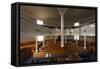 Bowmore Round Church, Islay, Argyll and Bute, Scotland-Peter Thompson-Framed Stretched Canvas