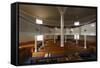 Bowmore Round Church, Islay, Argyll and Bute, Scotland-Peter Thompson-Framed Stretched Canvas