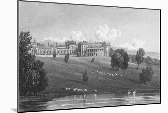 'Bowood Park, Wiltshire', 1825-JC Varrall-Mounted Giclee Print