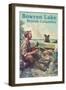 Bowron Lake, British Columbia - Camping Scene, c.2009-Lantern Press-Framed Art Print