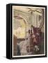 Box at the Opera House Parma-Auguste Leroux-Framed Stretched Canvas