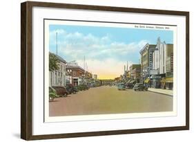 Box Butte Avenue, Alliance-null-Framed Art Print