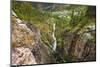 Box Canyon and the town of Ouray, Colorado, USA-Russ Bishop-Mounted Photographic Print