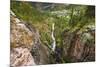 Box Canyon and the town of Ouray, Colorado, USA-Russ Bishop-Mounted Premium Photographic Print
