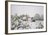 Box Cemetery Chapel after Heavy Snow, Box, Wiltshire, England, United Kingdom, Europe-Nick Upton-Framed Photographic Print