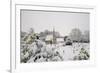 Box Cemetery Chapel after Heavy Snow, Box, Wiltshire, England, United Kingdom, Europe-Nick Upton-Framed Photographic Print