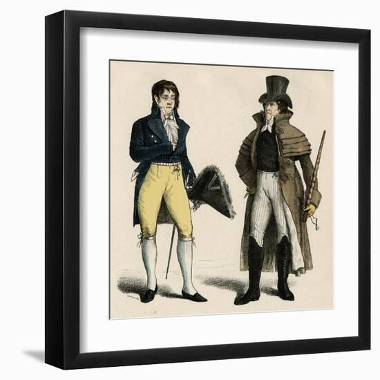 Box Coat 1812-null-Framed Art Print