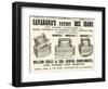 Box Irons Heated Internally by Patent Artificial Fuel-null-Framed Art Print