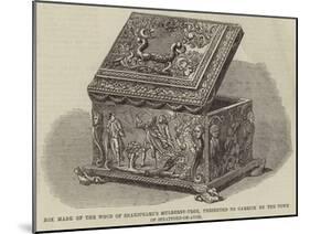 Box Made of the Wood of Shakespeare's Mulberry-Tree-null-Mounted Giclee Print