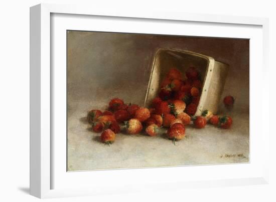 Box of Strawberries, 1897-Joseph Decker-Framed Giclee Print