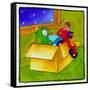 Box of Toys-null-Framed Stretched Canvas