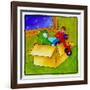 Box of Toys-null-Framed Giclee Print