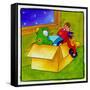 Box of Toys-null-Framed Stretched Canvas