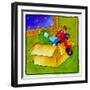 Box of Toys-null-Framed Giclee Print