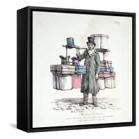 Box Seller-Antoine Charles Horace Vernet-Framed Stretched Canvas