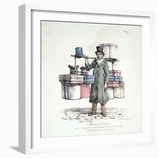 Box Seller-Antoine Charles Horace Vernet-Framed Giclee Print