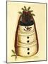 Box Snowman-Debbie McMaster-Mounted Giclee Print