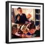 "Box Supper Night,"January 1, 1941-null-Framed Giclee Print