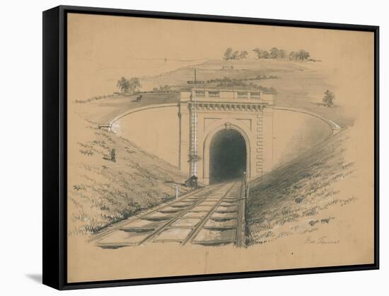 Box Tunnel, London-null-Framed Stretched Canvas