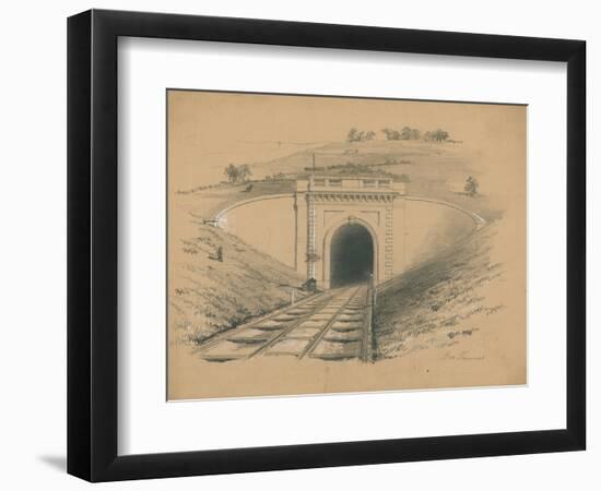 Box Tunnel, London-null-Framed Premium Giclee Print