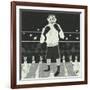 Boxer an Underdog Boxer Getting Ready to Fight-Retrorocket-Framed Art Print