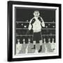 Boxer an Underdog Boxer Getting Ready to Fight-Retrorocket-Framed Art Print