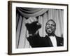 Boxer Archie Moore Demonstrating Punch-Alfred Eisenstaedt-Framed Premium Photographic Print