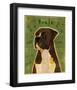 Boxer (Brindle)-John Golden-Framed Giclee Print