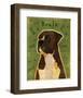 Boxer (Brindle)-John Golden-Framed Giclee Print