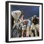 Boxer Cassius Clay, aka Muhammad Ali, Raising Fist in Triumph After Beating Sonny Liston-John Dominis-Framed Premium Photographic Print